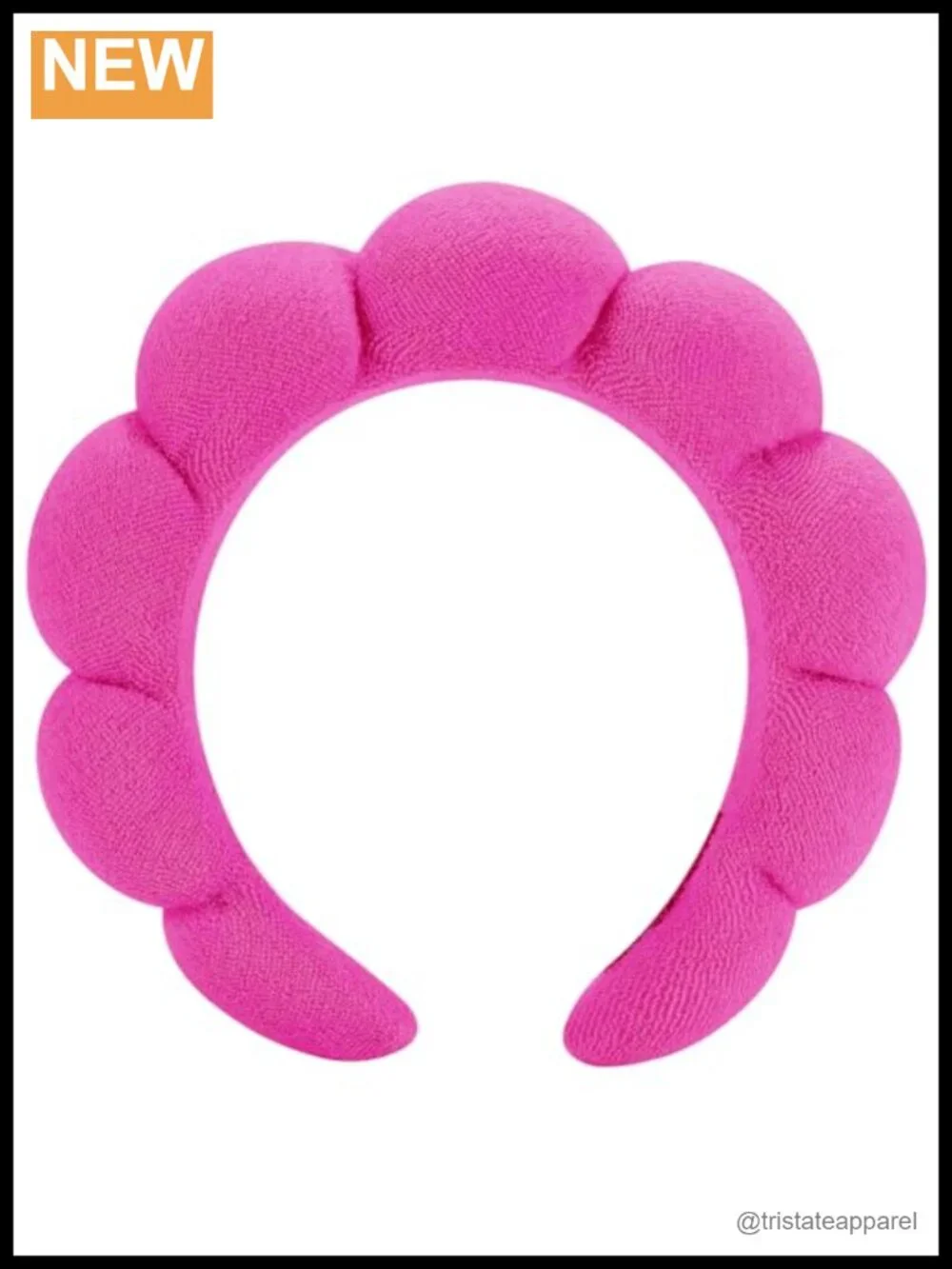 Spa Headband Puffy Terry Cloth Makeup Face Wash Skincare